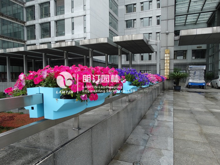 隔离护栏花盆