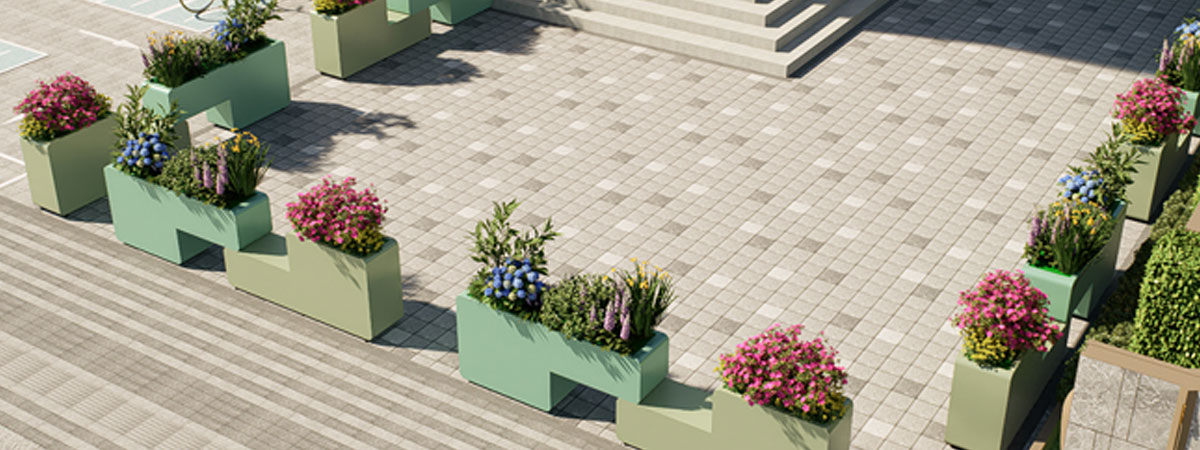 小学幼儿园景观隔离应用场景